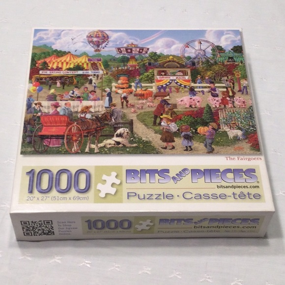 Bits and Pieces Other - The Fairgoers 1000 Piece Puzzle